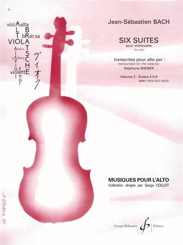 Six Suites pour alto. Suites 4, 5 et 6. Volume 2 Visuell